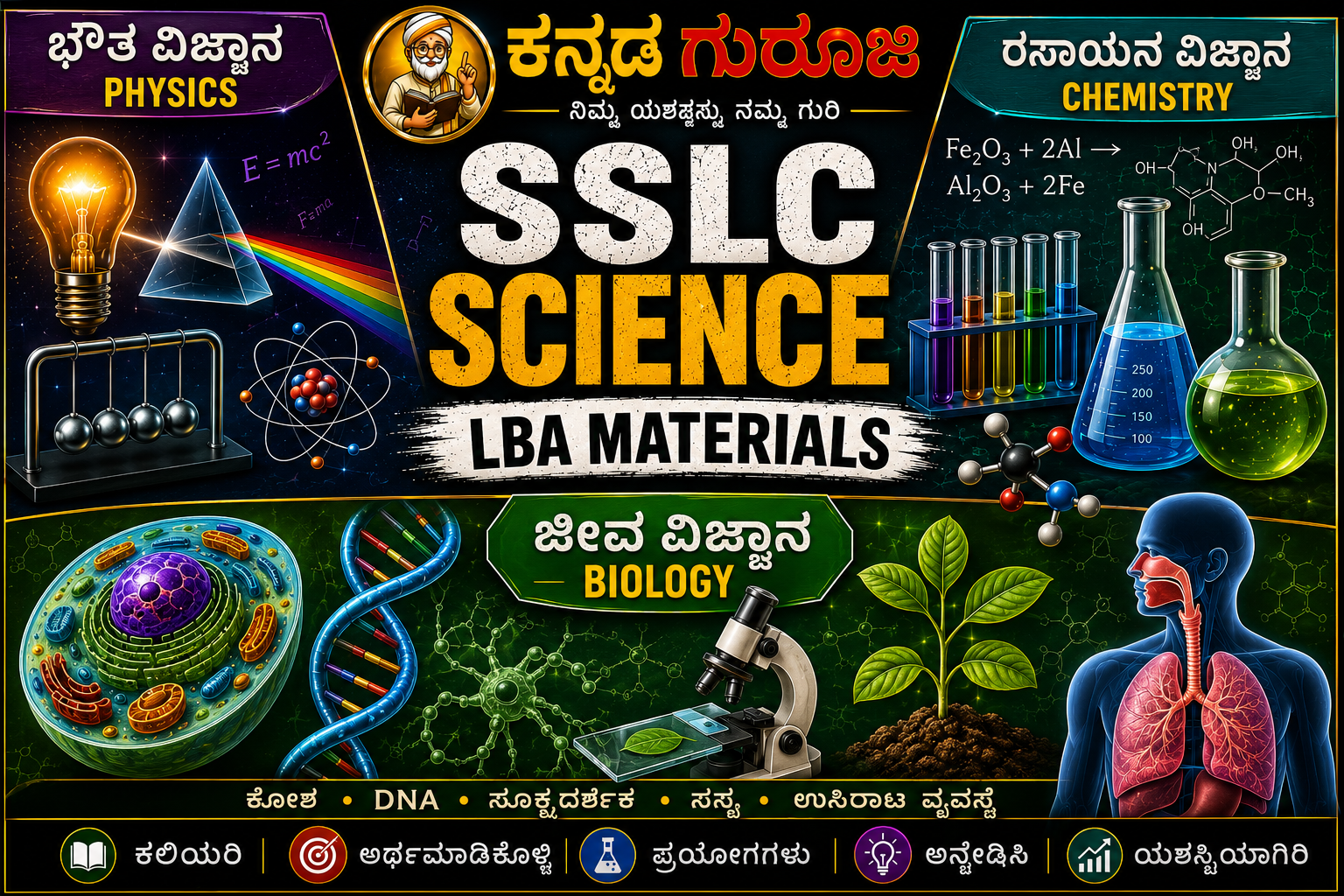 SSLC ವಿಜ್ಞಾನ LBA | ಪಾಠ ಆಧಾರಿತ ಮೌಲ್ಯಮಾಪನ | ಉದ್ದೇಶ, ಪ್ರಯೋಜನಗಳು ಮತ್ತು ತಯಾರಿ ಮಾರ್ಗದರ್ಶಿ